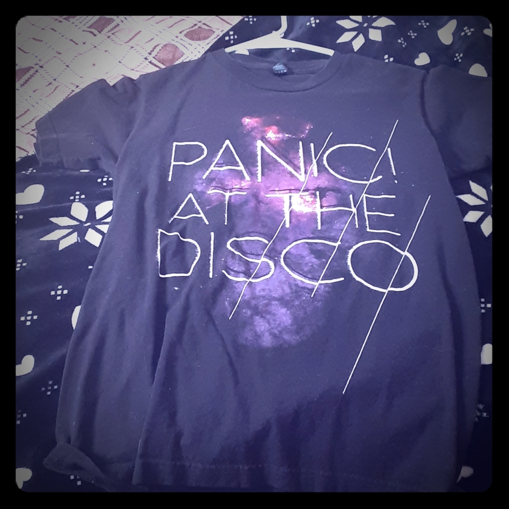 Panic at the disco tee shirt